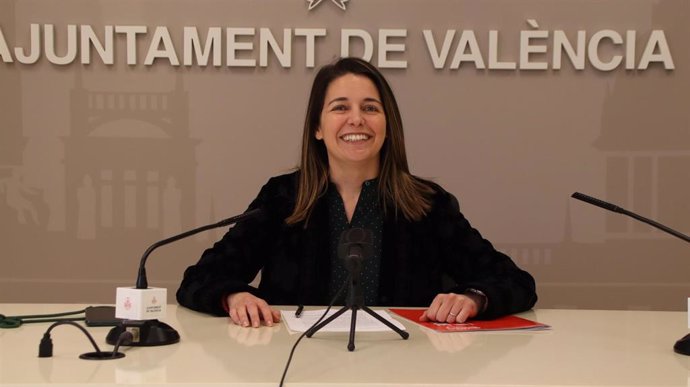 La concejala del PSPV-PSOE en el Ayuntamiento de València María Pérez