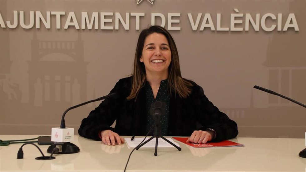 La concejala del PSPV-PSOE en el Ayuntamiento de Valncia María Pérez