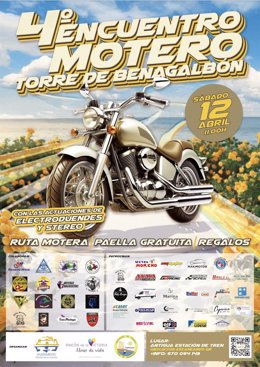 El Encuentro Motero Torre de Benagalbón aglutinará a más de 1.000 motos de toda Andalucía