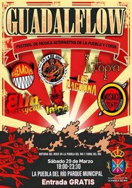 Cartel del festival Guadalflow