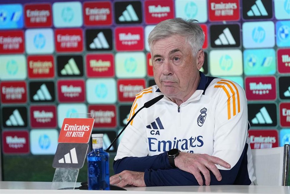Carlo Ancelotti, entrenador del Real Madrid