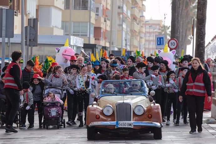 Archivo - Carnaval de Cádiz en imagen de archivo. 