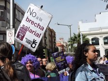 Manifestación con motivo del 8M, este sábado, 8 de