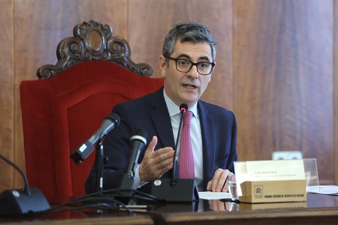 El ministre de Presidència, Justícia i Relacions amb les Corts, Félix Bolaños