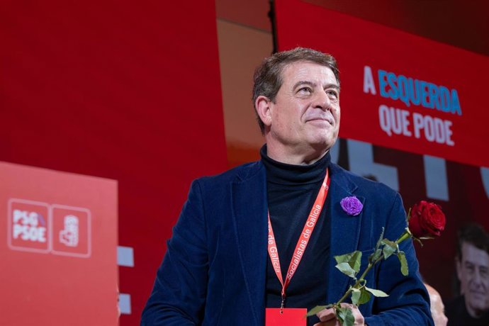 José Ramón Gómez Besteiro, reelixido secretario xeral do PSdeG no XV Congreso do partido