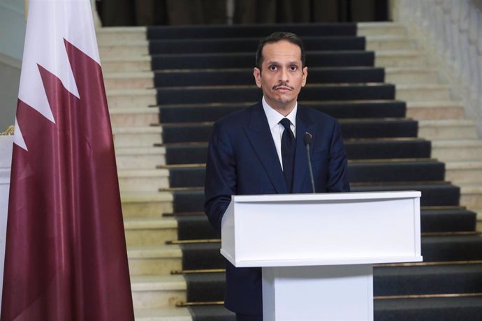 Archivo - El primer ministro de Qatar, Mohamed bin Abdulrahman al Zani (archivo)