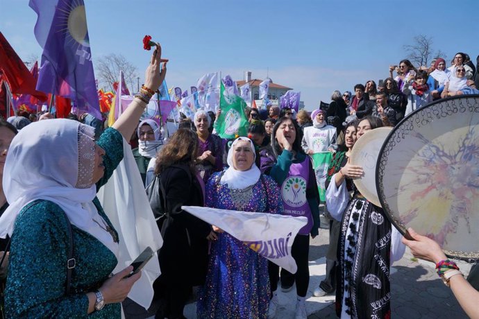 Día Internacional de la Mujer en Estambul (Turquía)