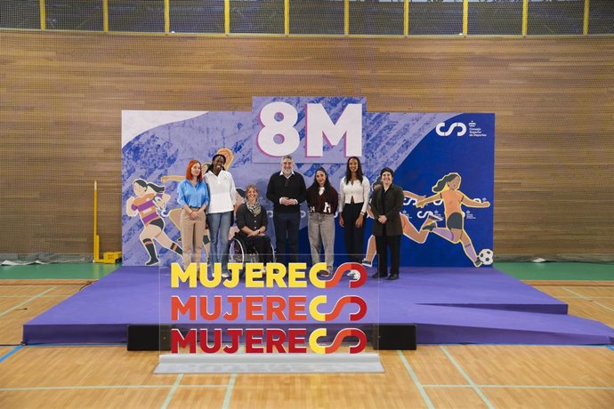 El Consejo Superior de Deportes reivindica el Día Internacional de la Mujer.