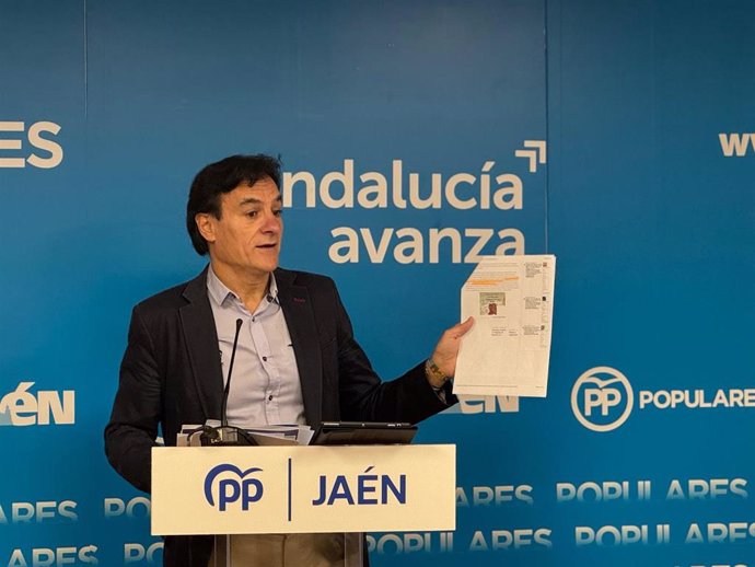 El portavoz del PP en el Ayuntamiento de Jaén, Agustín González.