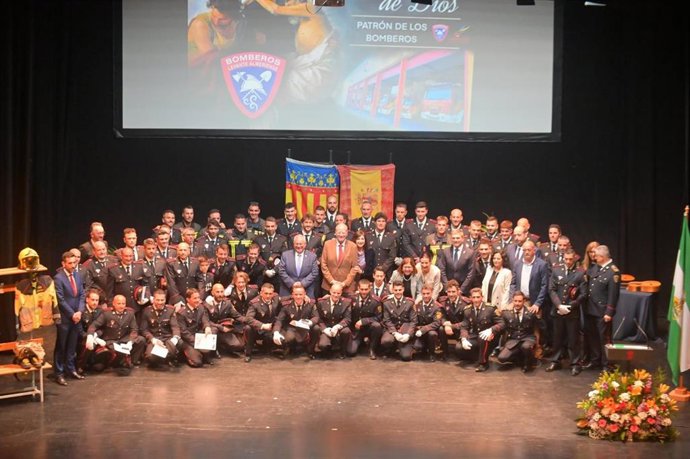 Celebración del patrón de los Bomberos del Levante, San Juan de Dios.