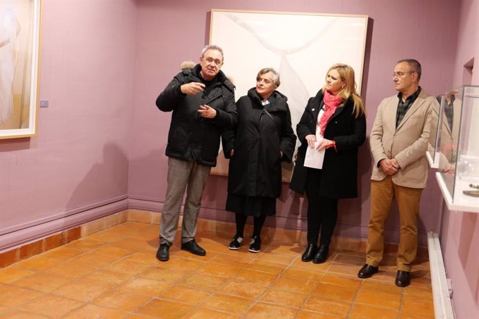 Inauguración de 'Los secretos íntimos de Tetê de Alencar' en la Fundación Antonio Pérez de la Diputación de Cuenca.