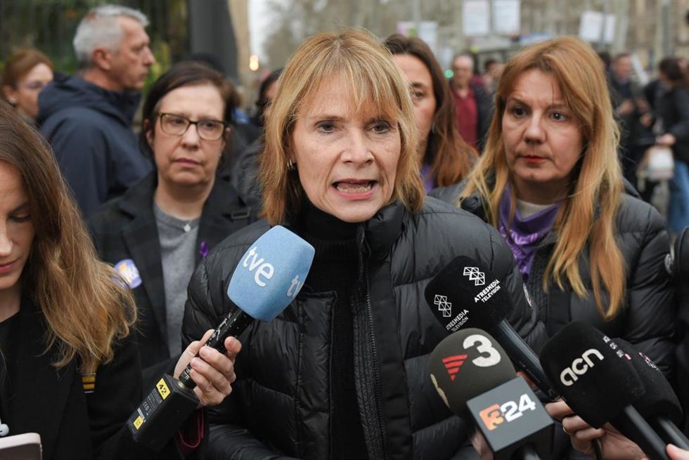 Moret junto a Raquel Gil