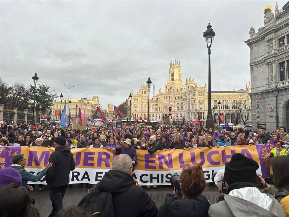 Marcha del Movimienti Feminista de Madrid por el 8M