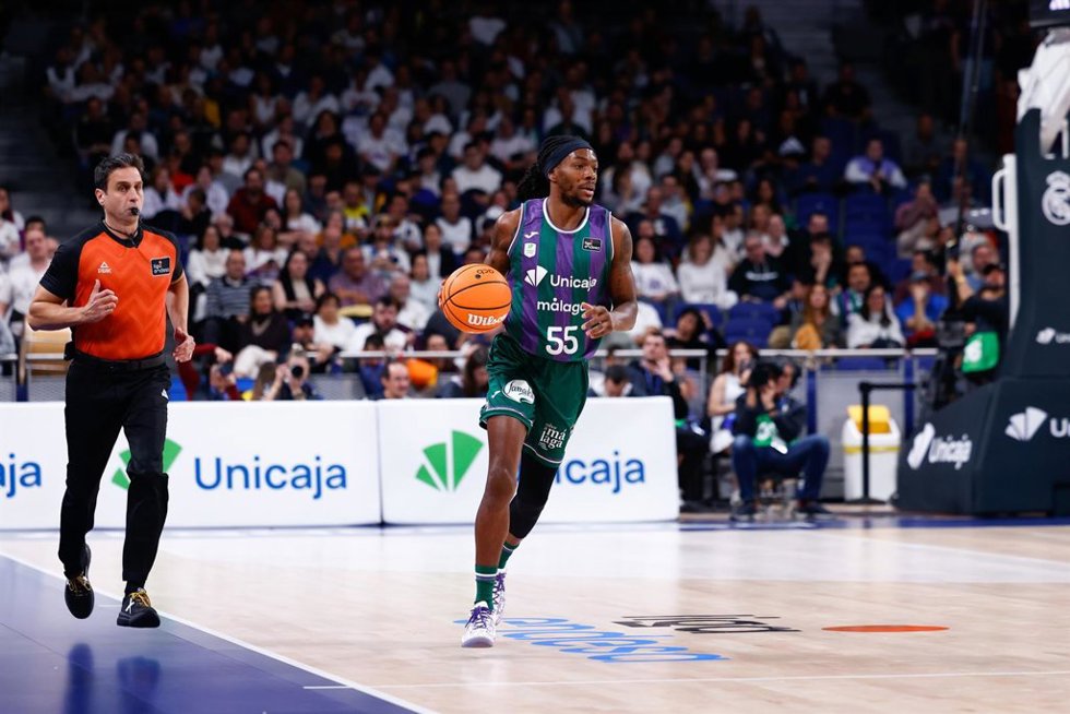 Archivo - Kendrick Perry, en un partido con el Unicaja.