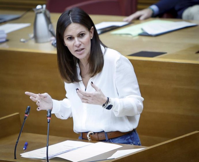 La portavoz de Educación del Grupo Parlamentario Popular (GPP) en Les Corts, Beatriz Gascó