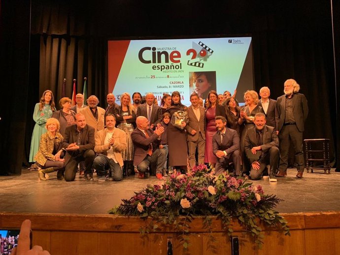 Celebración de la entrega del Premio Miguel Picazo en el marco de la 24ª Muestra de Cine Español Inédito.