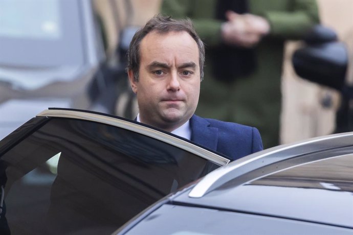 Archivo - El ministre de Defensa de França, Sébastien Lecornu 