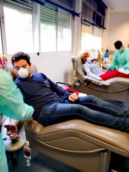 Archivo - Donación de sangre
