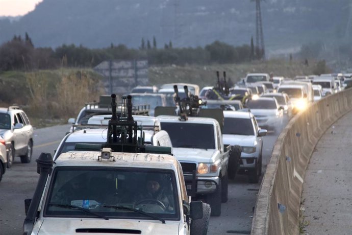 Imagen de archivo de combates en Latakia (Siria) 