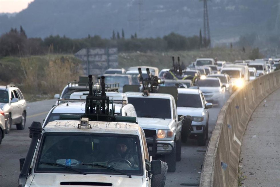 Imagen de archivo de combates en Latakia (Siria) 