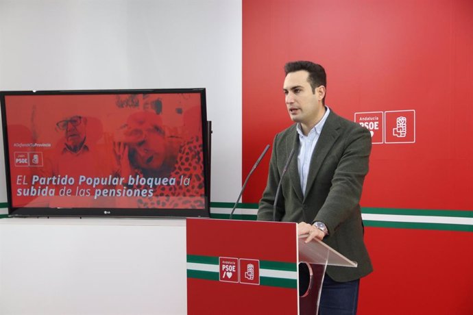 Archivo - Jose Latorre durante la rueda de prensa. Imagen de archivo. 