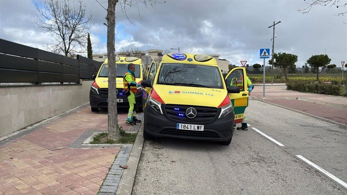 Una ambulancia del Summa 112.