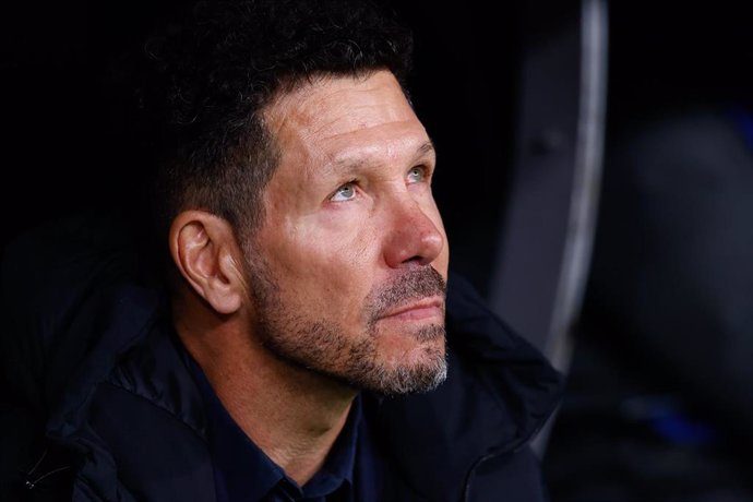 Diego Pablo Simeone, entrenador del Atlético de Madrid