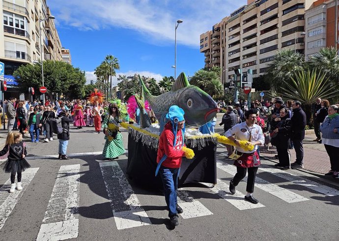 Entierro de la Sardina del Carnaval de Almería.