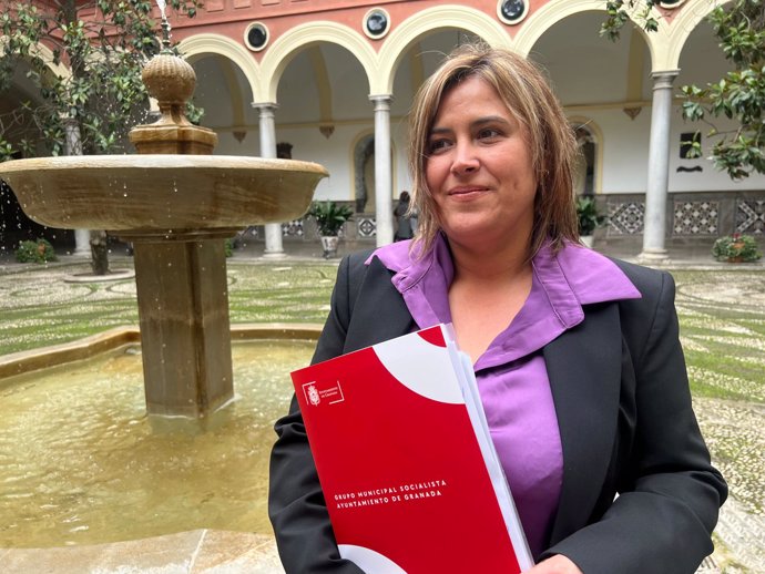 La concejala socialista, Nuria Gutiérrez. 