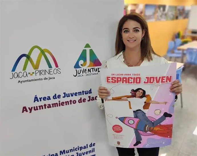 La concejal de VOX en el Ayuntamiento de Jaca, Marta Moreno.