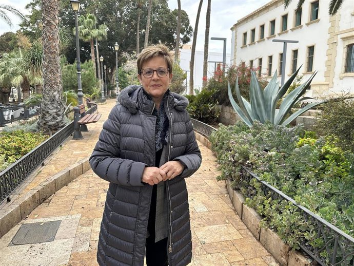 La portavoz socialista, Adriana Valverde.