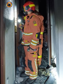 Bomberos actúan en incendio vivienda de Torrent