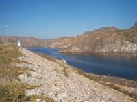 Los embalses de Almería ganan 1,24 hectómetros cúbicos en la última semana pero siguen a menos del 10% de capacidad