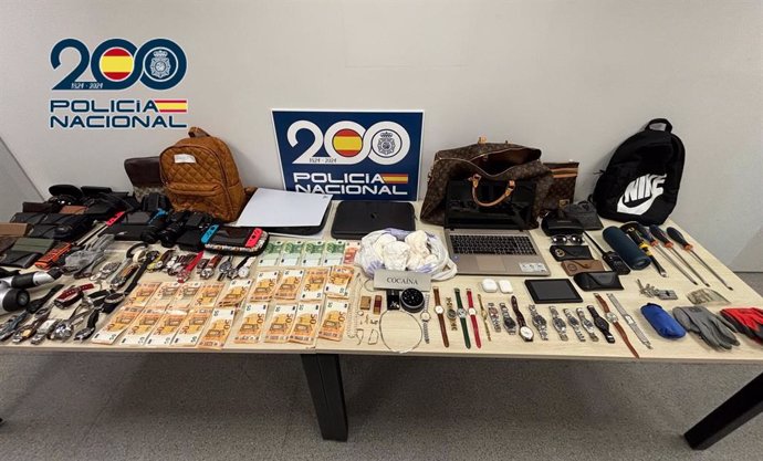 Objectes sostrets en els robatoris