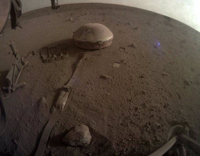 Archivo - Imagen de instrumentos de la misión Insight tomada el 26 de noviembre de 2022