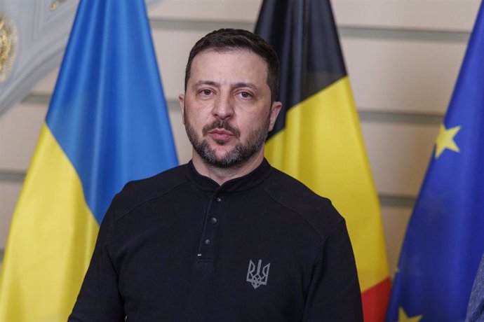 Volodimir Zelenski, presidente de Ucrania