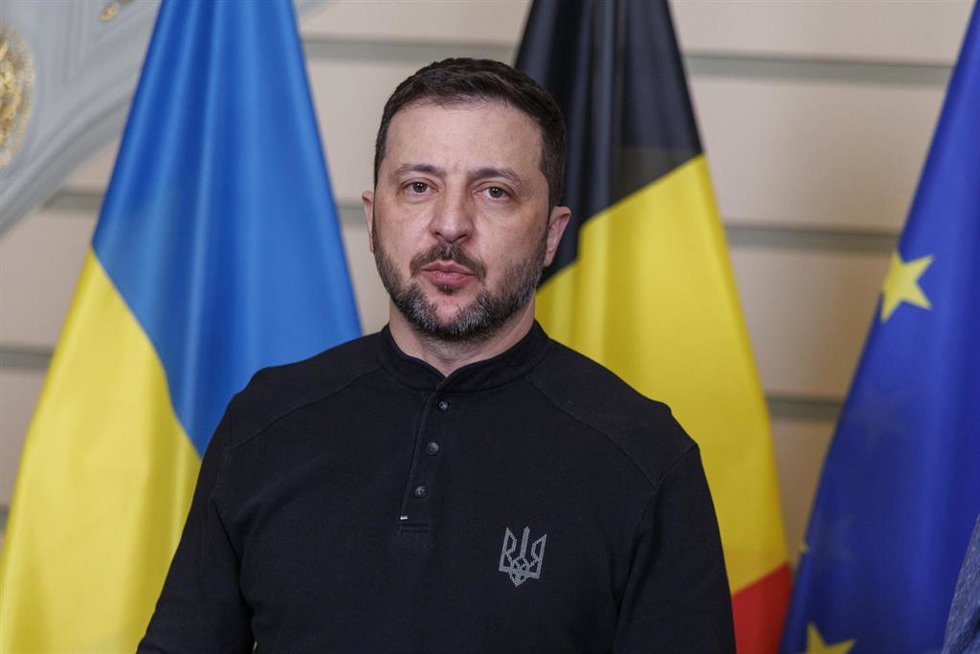 Volodimir Zelenski, presidente de Ucrania
