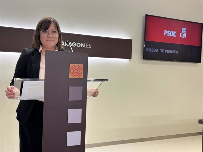 La diputada autonómica del PSOE Aragón Carmen Soler.