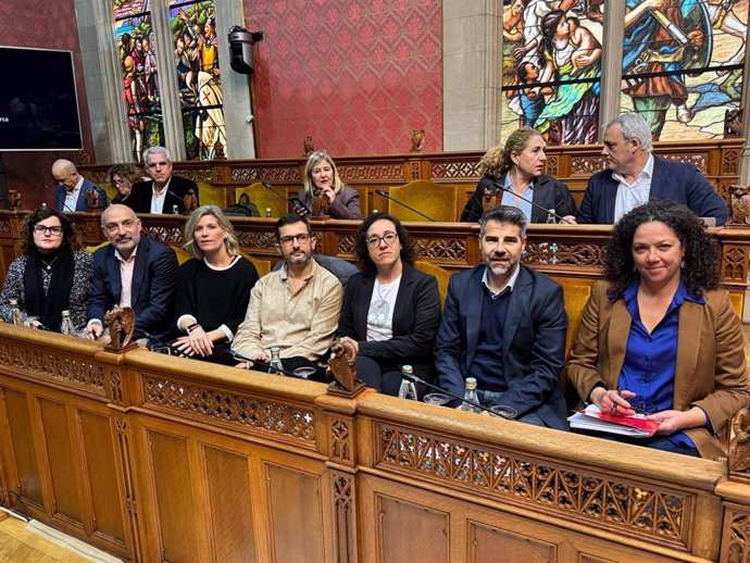 Representantes del PSIB en el Consell de Mallorca.