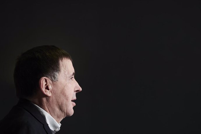 Archivo - El secretario general de EH Bildu, Arnaldo Otegi, en una imagen de archivo
