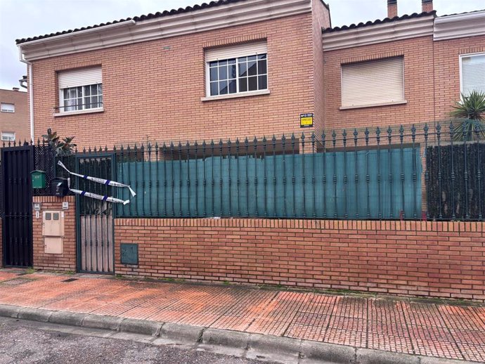 Piso tutelado de Badajoz donde se ha producido el asesinato