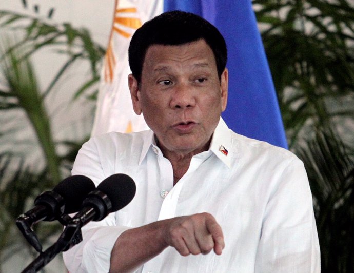 Archivo - El expresidente filipino Rodrigo Duterte.