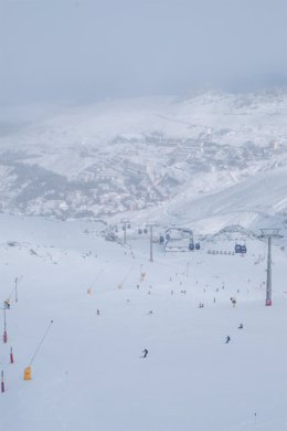Imagen de Sierra Nevada este lunes.