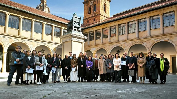 Presentación del programa 'Vigías de la Igualdad' en la Universidad de Oviedo
