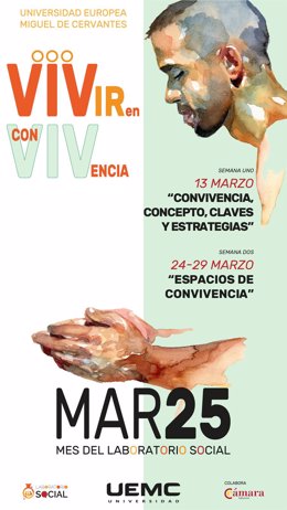 Cartel del Mes del Laboratorio Social.
