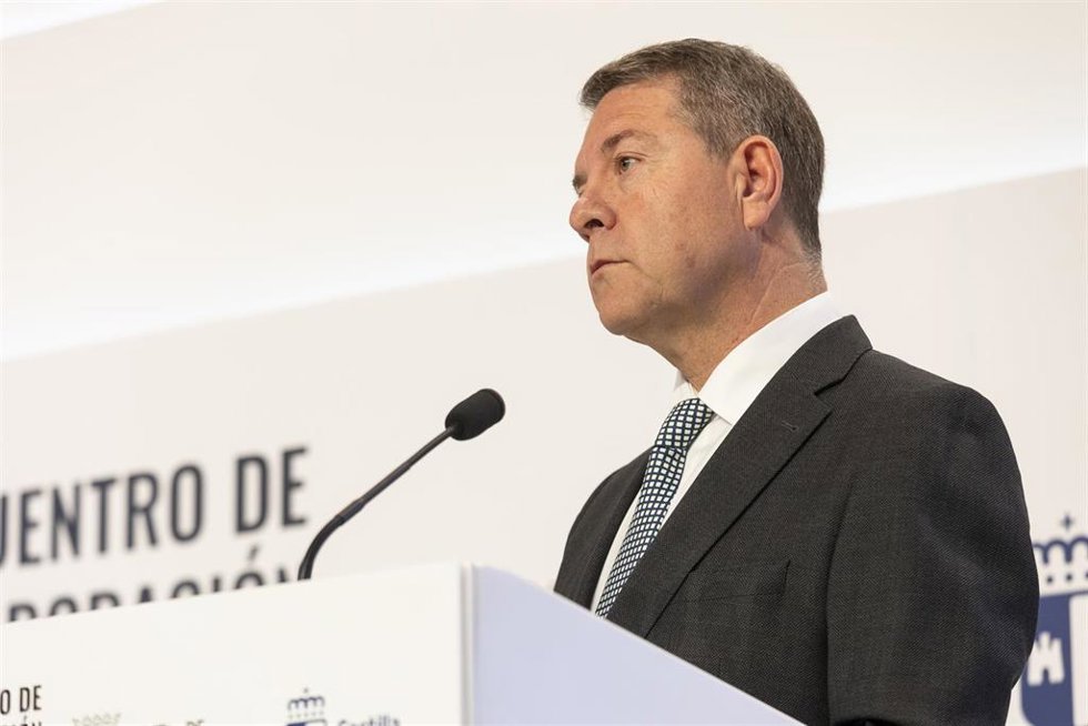 El presidente de Castilla-La Mancha, Emiliano García-Page.