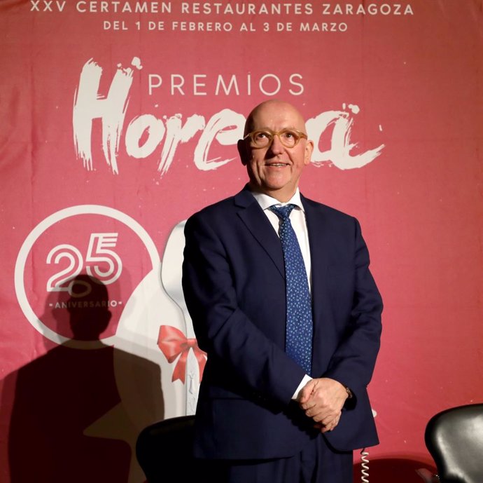 Imagen de José Luis Yzuel en los premios Horeca