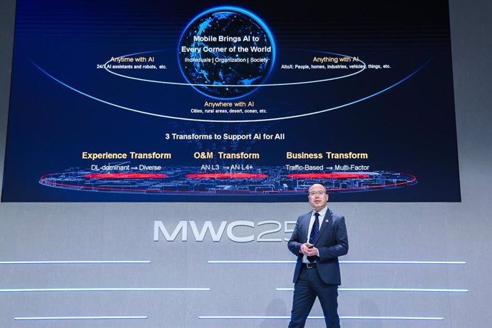 Huawei Cao Ming Launched AI-Centric 5.5G Solutions