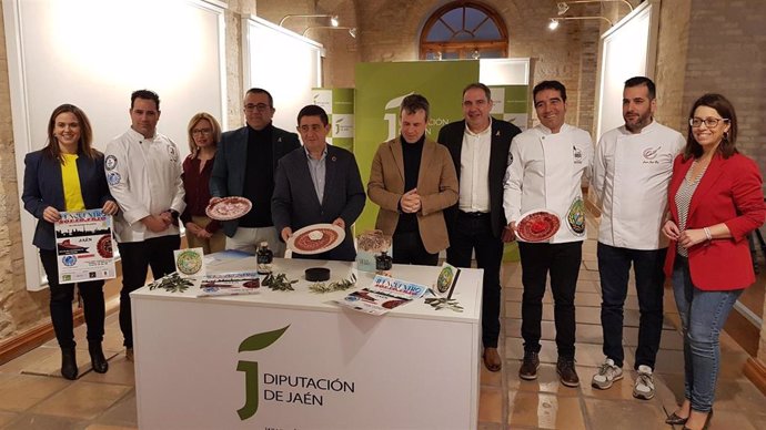 Presentación del II Encuentro Solidario de Cortadores de Jamón Ciudad de Jaén.