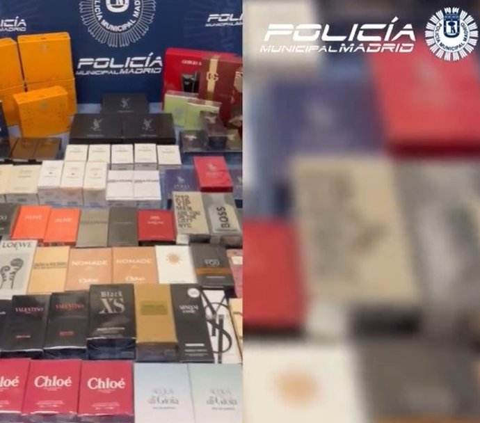 Detenida una mujer por transportar perfumes robados valorados en 8.500 euros
